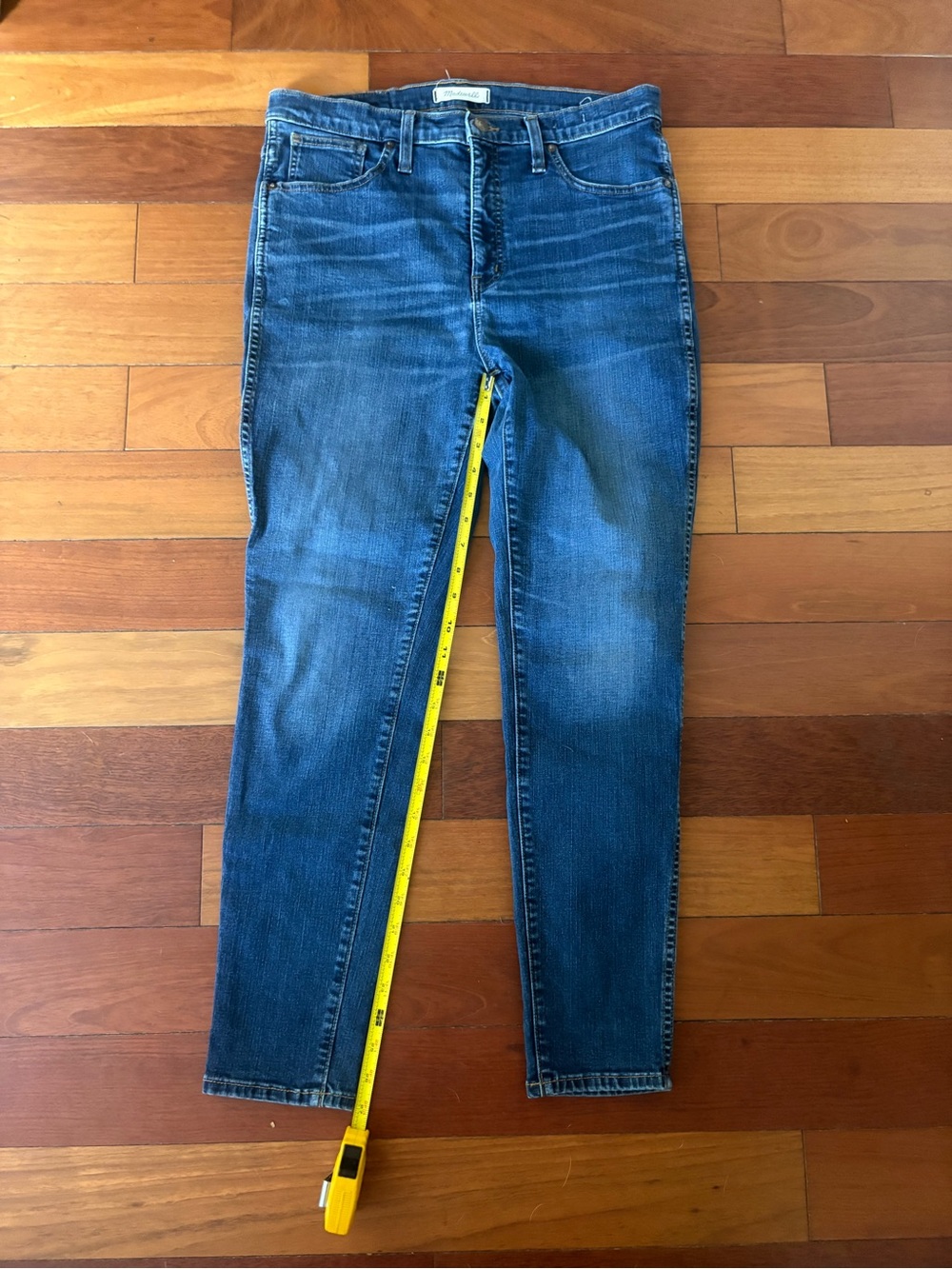 Madewell Women's Blue Denim Jeans